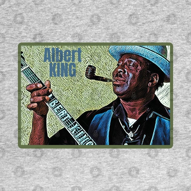 Albert King // Guitarist legend by Katab_Marbun